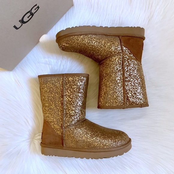 UGG Shoes - UGG Classic Short II Foil Glam Boots